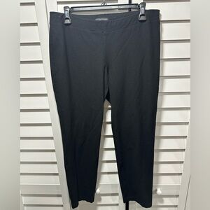 Eileen Fisher Black Viscose Blend Pants